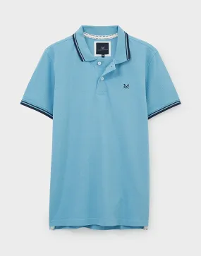 Men's Tipped Pique Polo Shirt from Crew Clothing Company