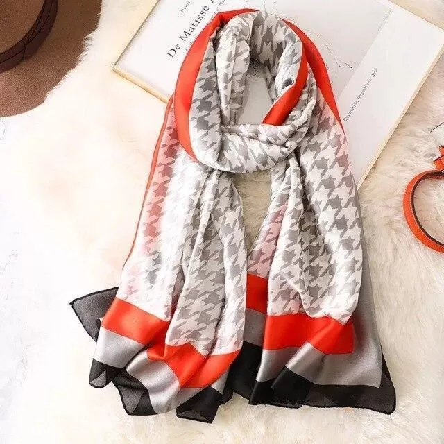 Muffler Silk Scarves