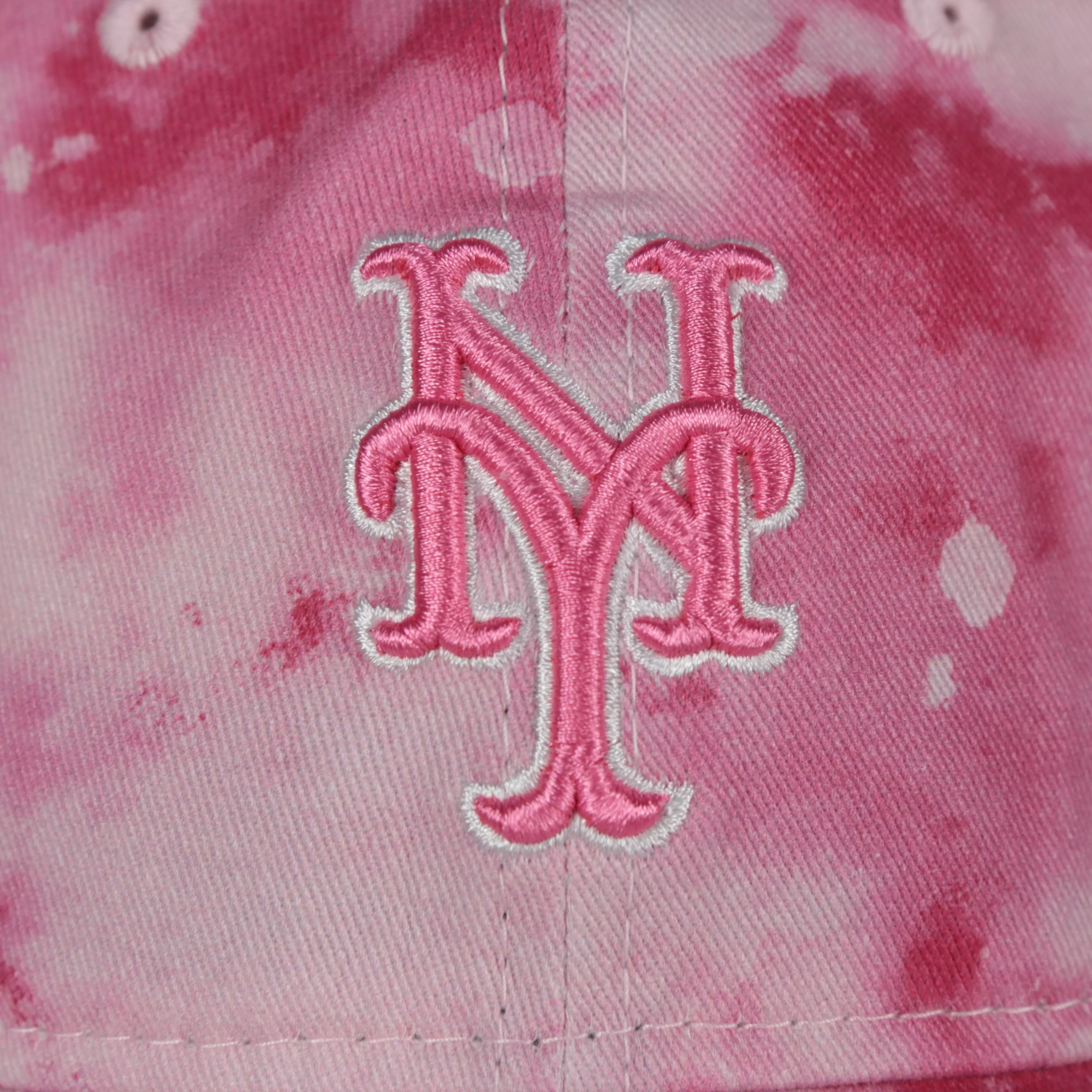 New York Mets 2022 Mother’s Day On-Field 9Twenty Women’s Dad Hat | Pink Tye Dye