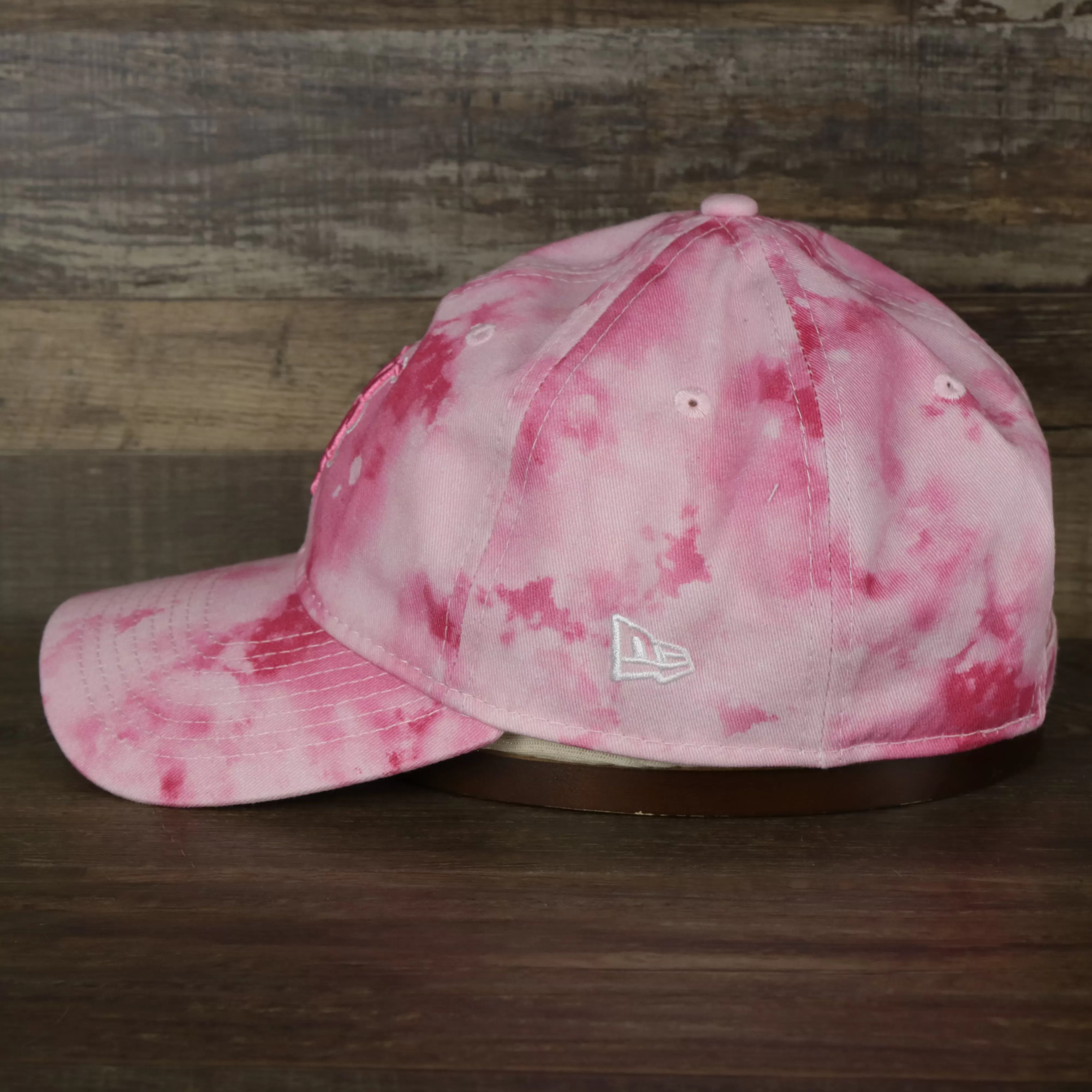 New York Mets 2022 Mother’s Day On-Field 9Twenty Women’s Dad Hat | Pink Tye Dye