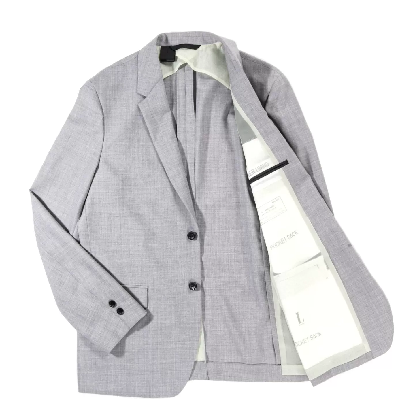 N.HOOLYWOOD 2241-JK04 SLIM SUIT JACKET GRAY