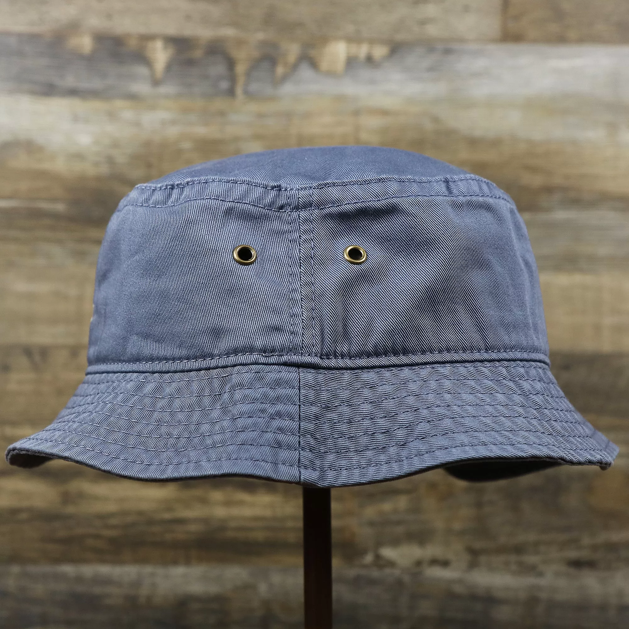 Ocean City Anchor New Jersey Wordmark Bucket Hat | Slate Blue Bucket Hat