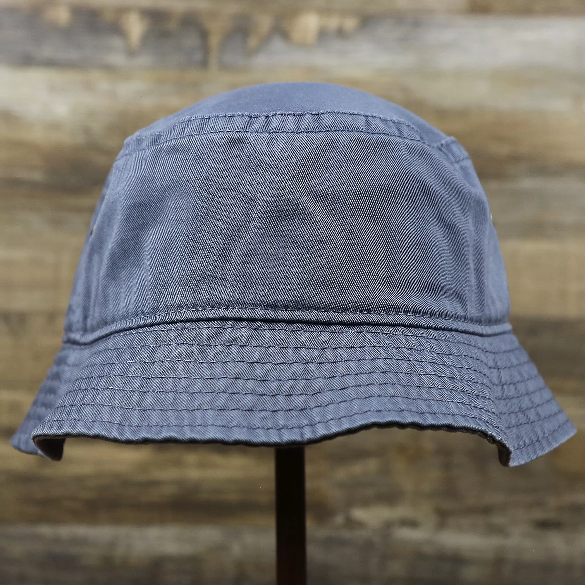 Ocean City Anchor New Jersey Wordmark Bucket Hat | Slate Blue Bucket Hat