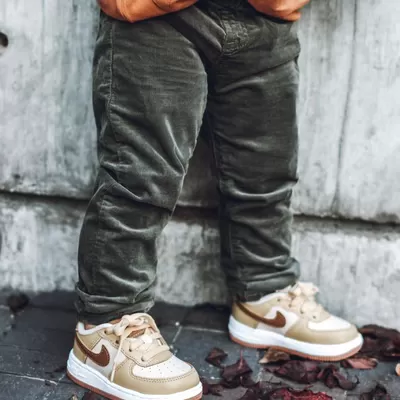 Olive Corduroy Pants