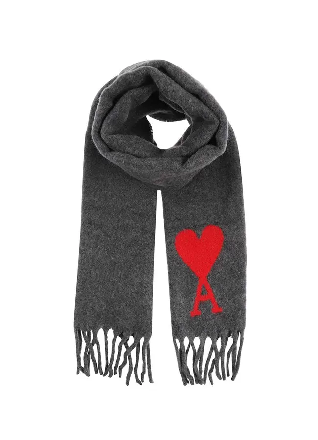 Oversized Ami De Coeur Scarf USF409.336