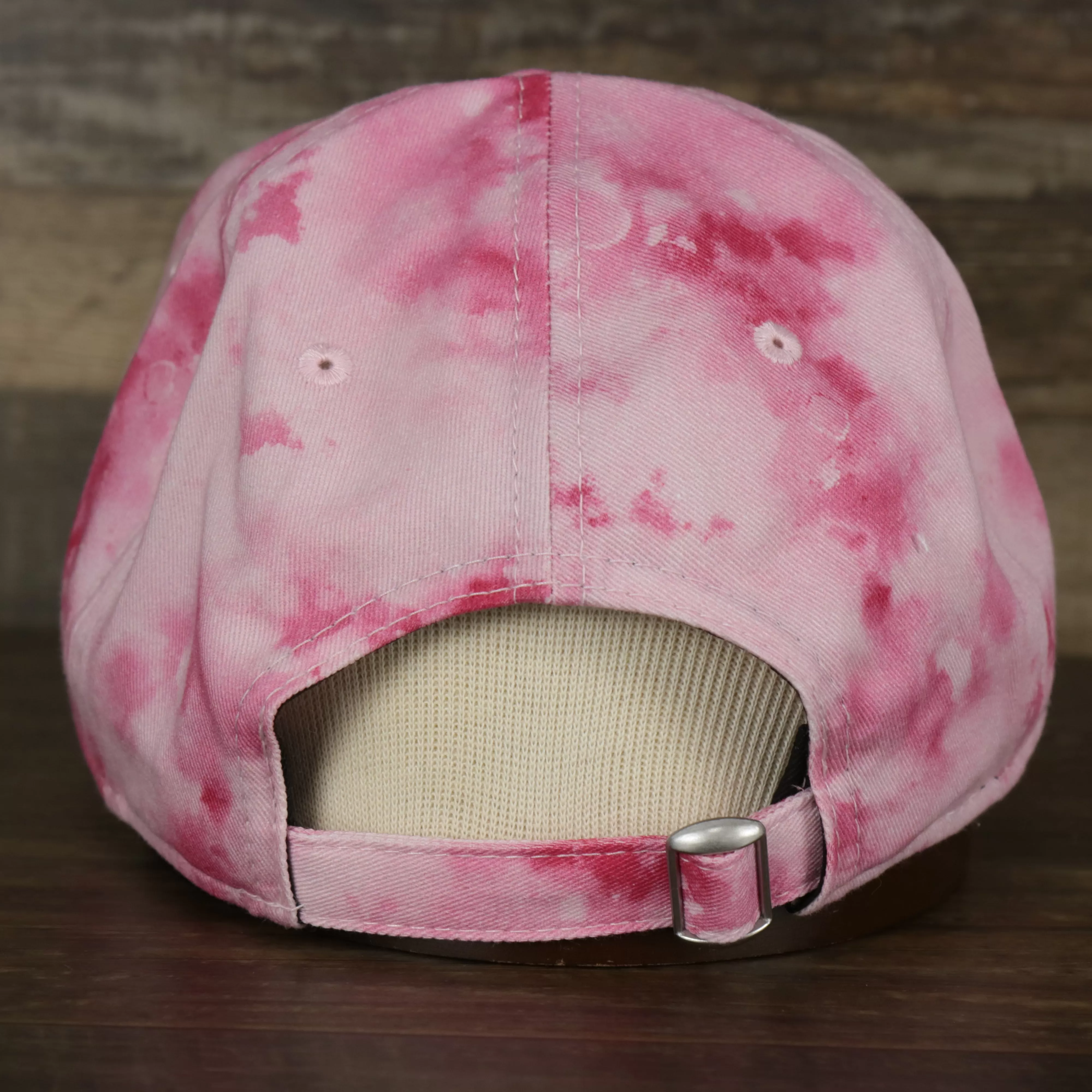 Philadelphia Phillies 2022 Mother’s Day On-Field 9Twenty Women's Dad Hat | Pink Tie Dye