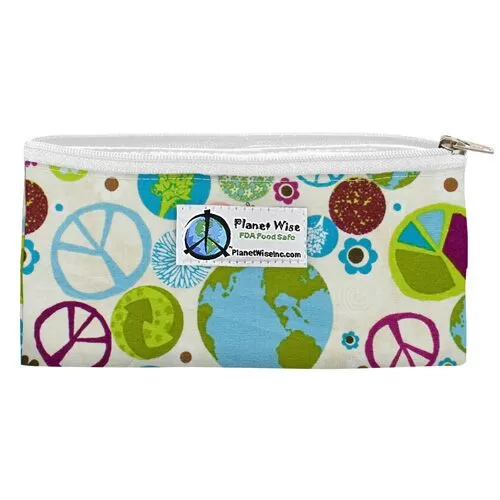 Planet Wise Zipper Snack Bags