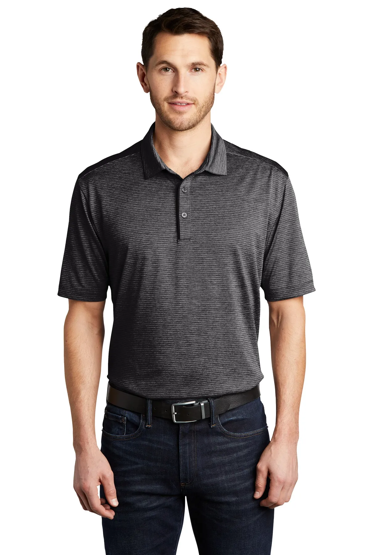 Port Authority Clothing K585 Port Authority    Shadow Stripe Polo SKU: K585