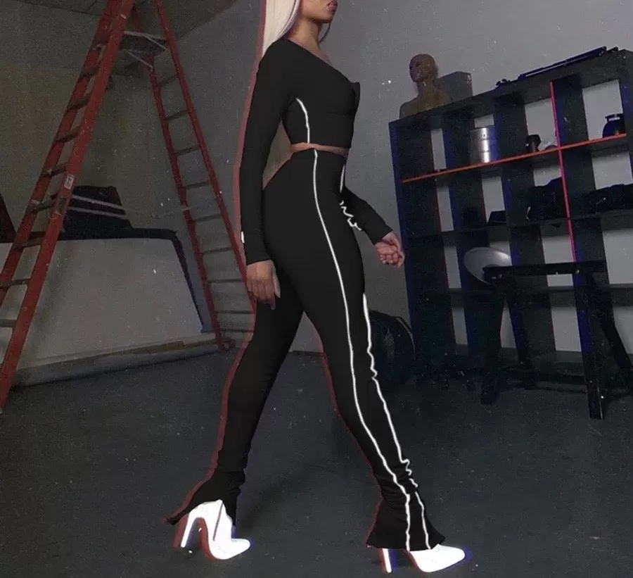 Reflective Fitness Tracksuit