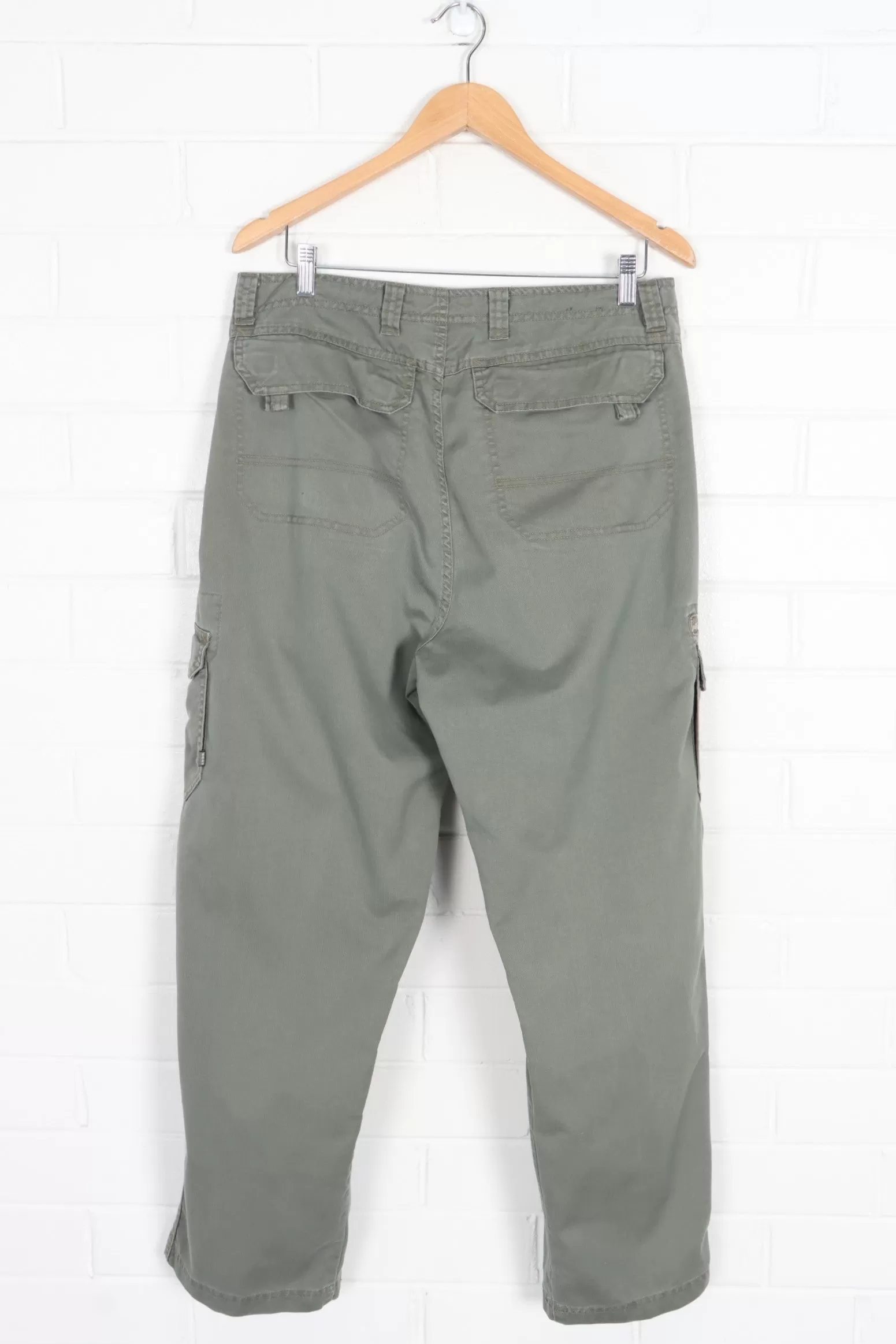 REI Olive Green Cargo Workwear Pants (34x30)