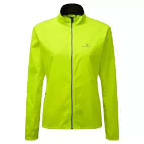 Ronhill  Core Womens Running Jacket Fluo Yellow