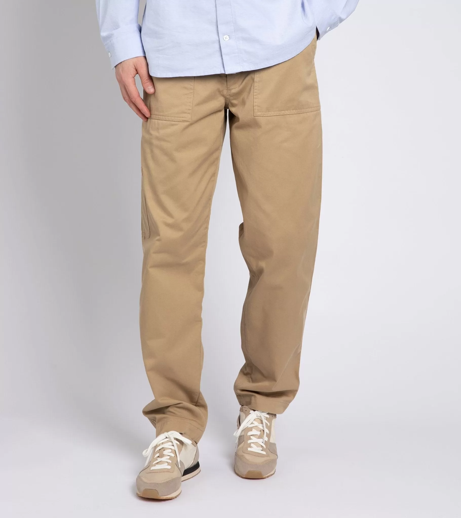 Rovi Lucca Cotton Drill Garden Pants: Beige