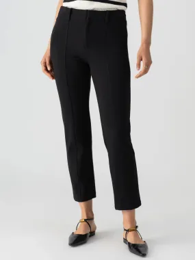 Sanctuary Clothing Cassie Semi-High Rise Pant in Black