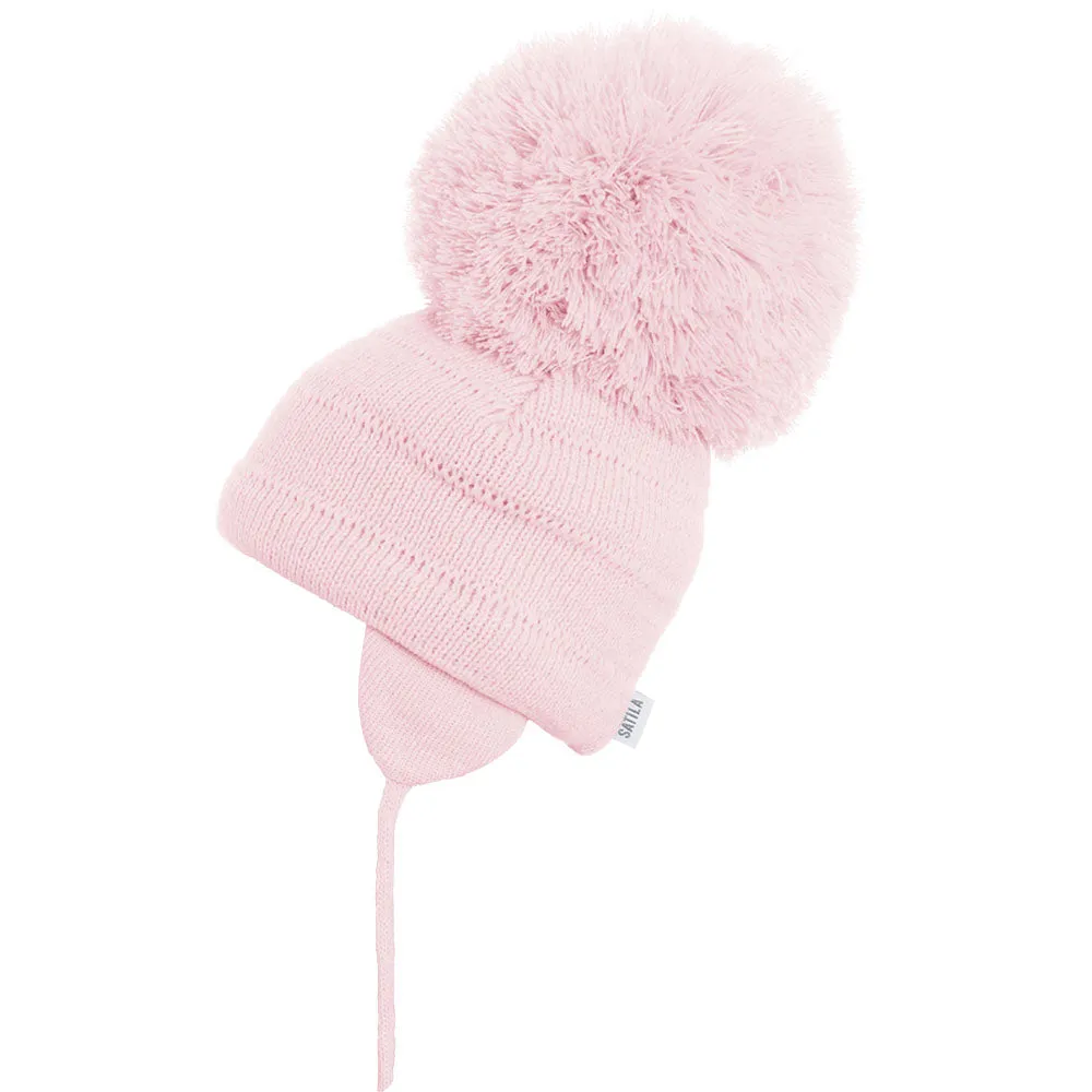 SATILA HAT WITH HUGE POM POM TUVA 149