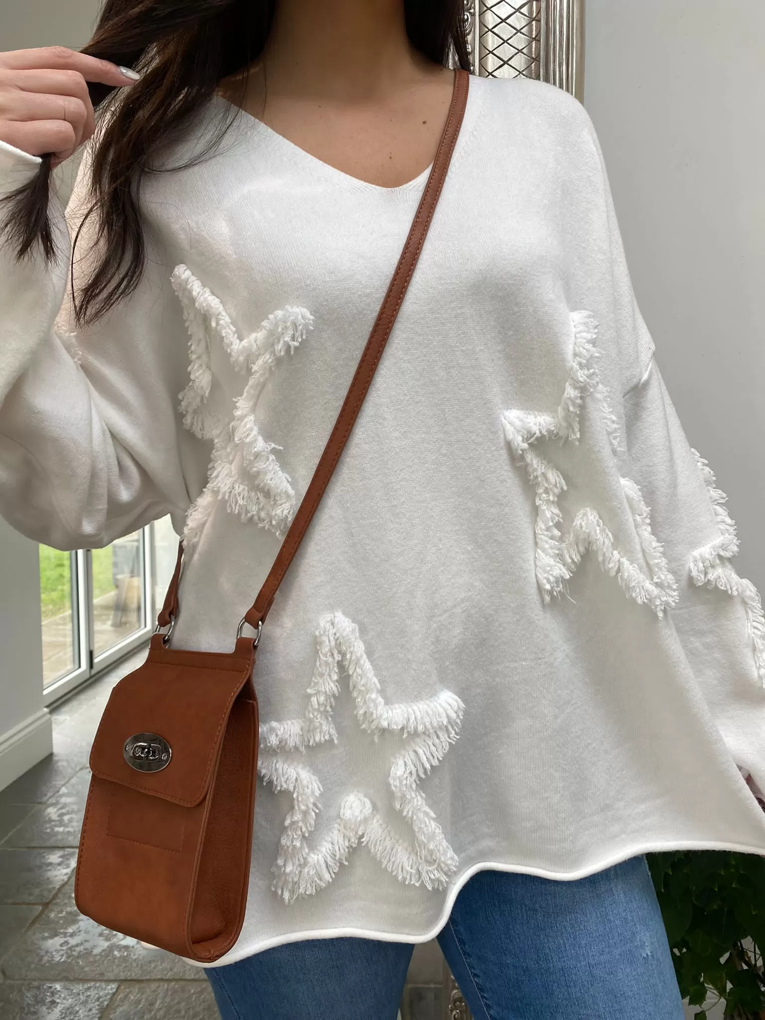 Shaggy Star Jumper Selma