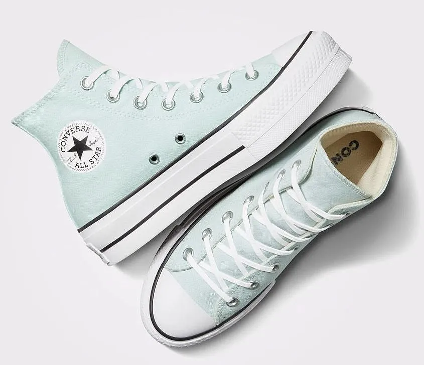 shoes Converse Chuck Taylor All Star Move Platform Seasonal Hi - A06138/Chance Of Rain/White/Black - women´s