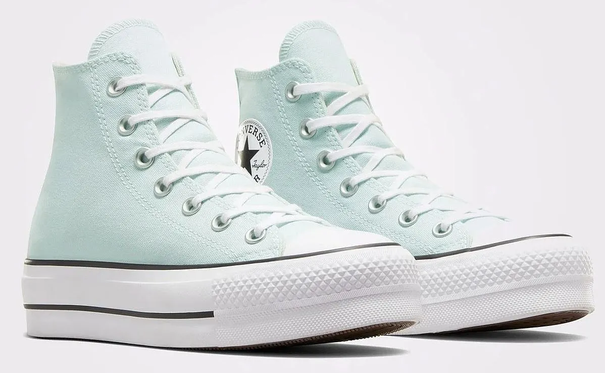 shoes Converse Chuck Taylor All Star Move Platform Seasonal Hi - A06138/Chance Of Rain/White/Black - women´s