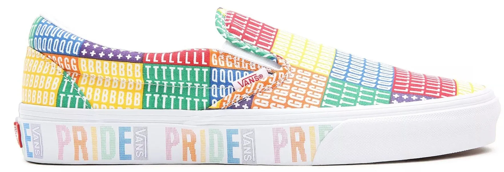 shoes Vans Classic Slip-On - Pride/Multi/True White