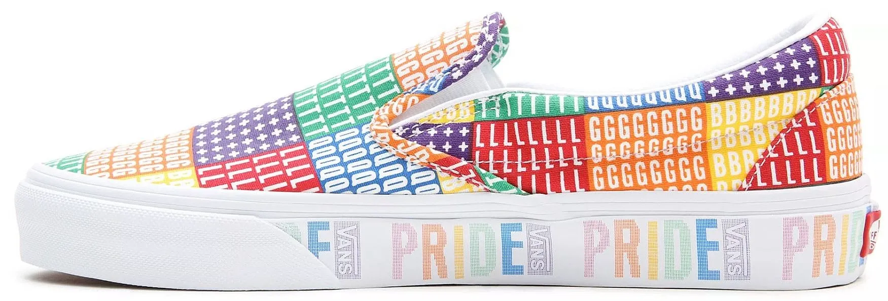 shoes Vans Classic Slip-On - Pride/Multi/True White