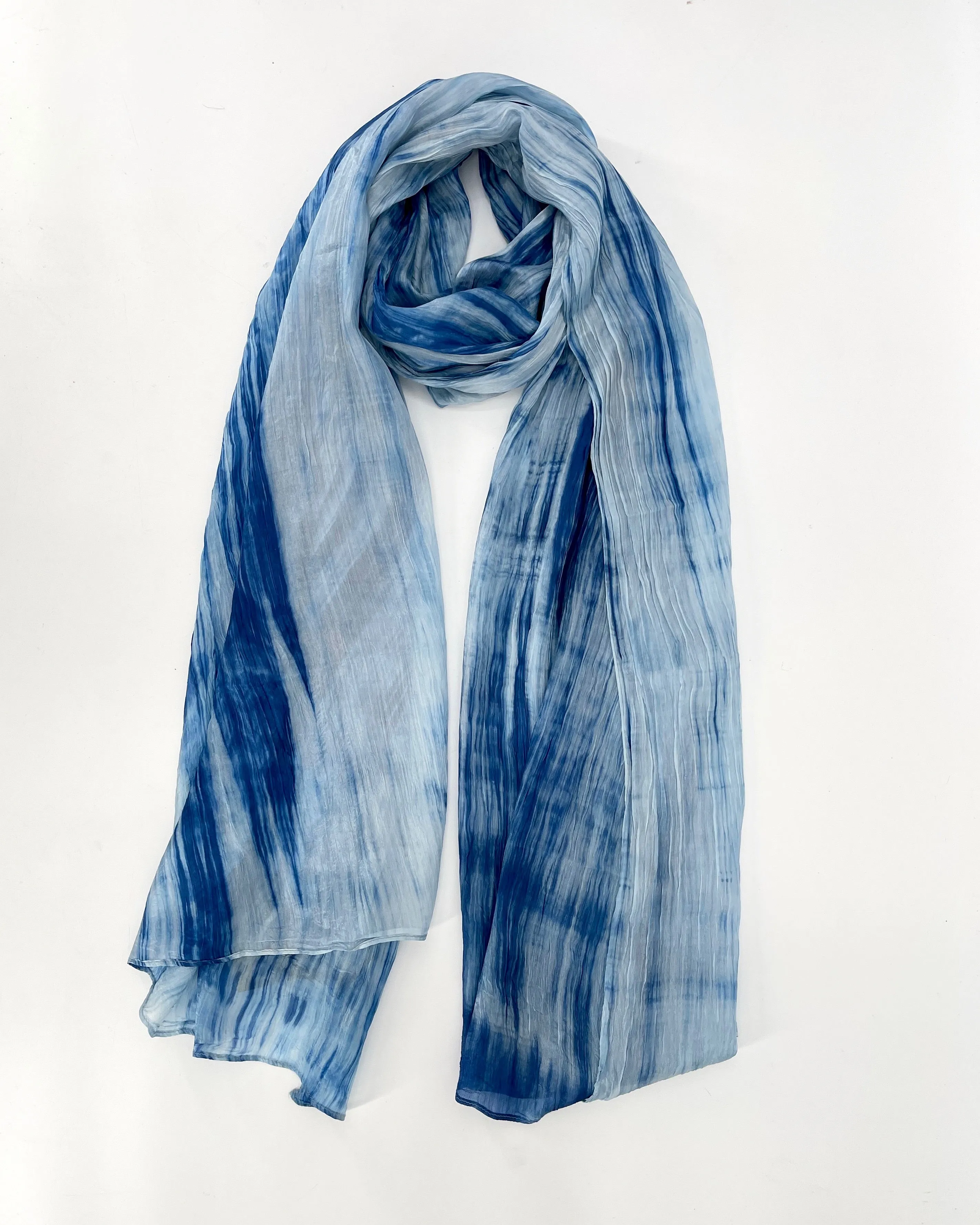 Silk Watercolor Scarves