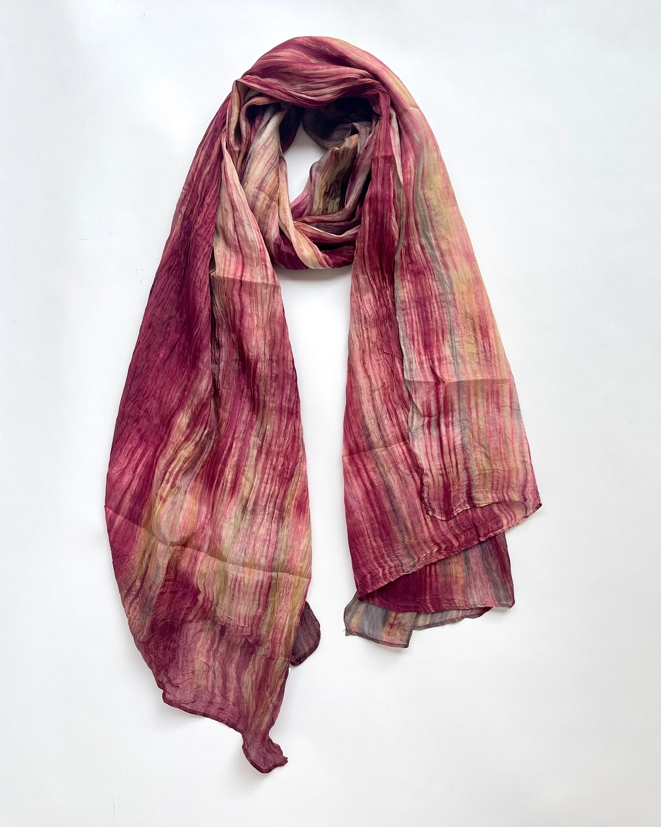 Silk Watercolor Scarves