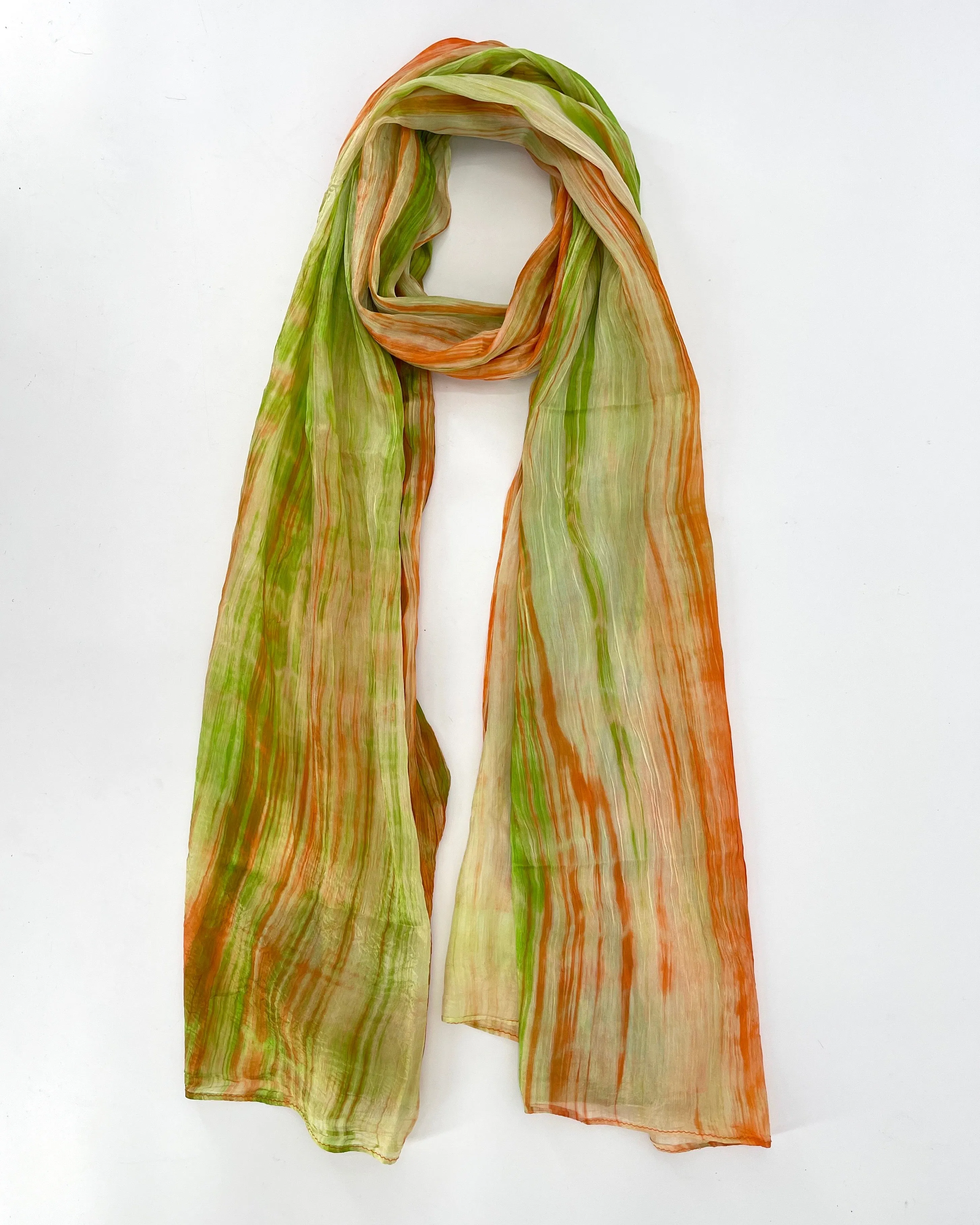 Silk Watercolor Scarves