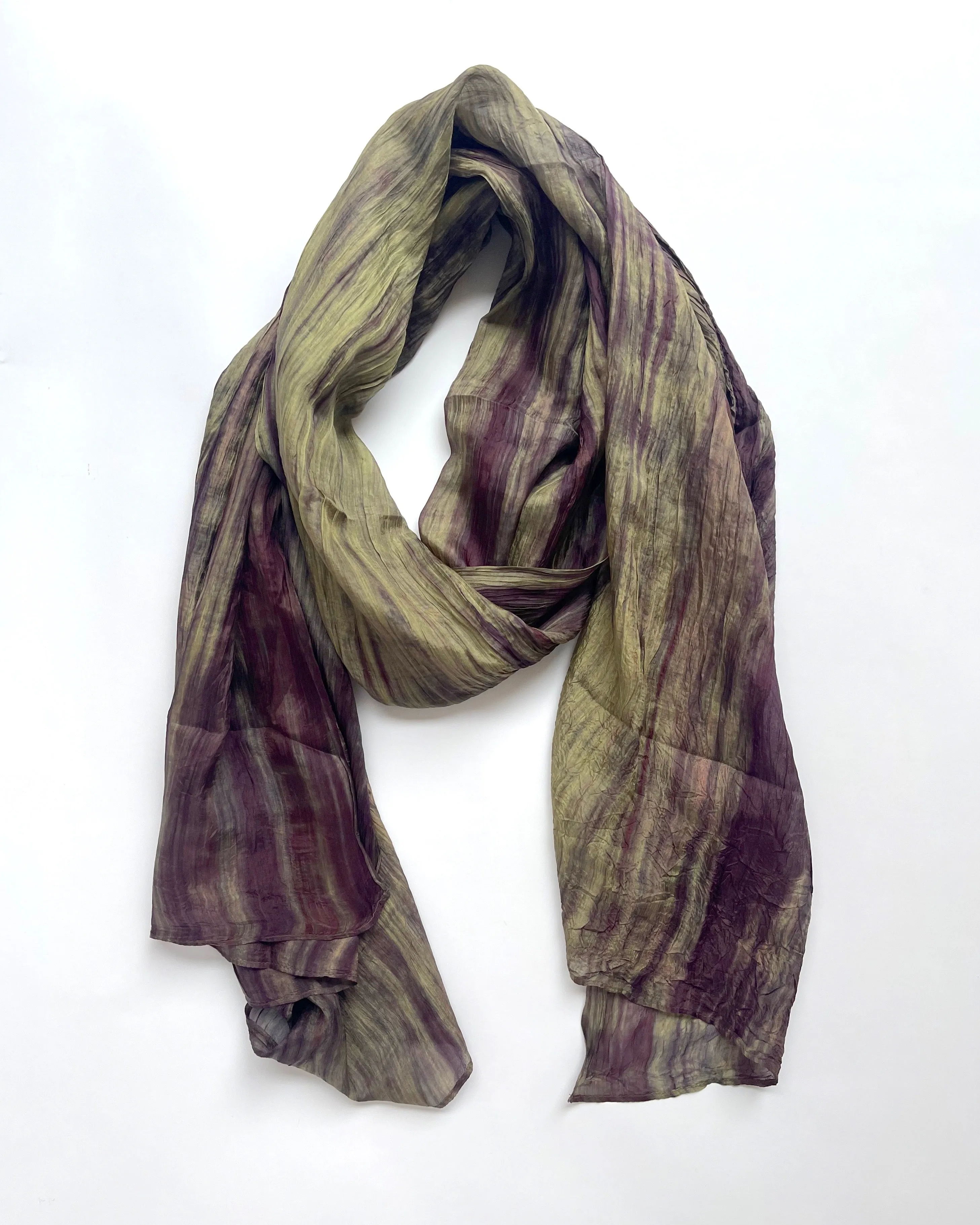 Silk Watercolor Scarves