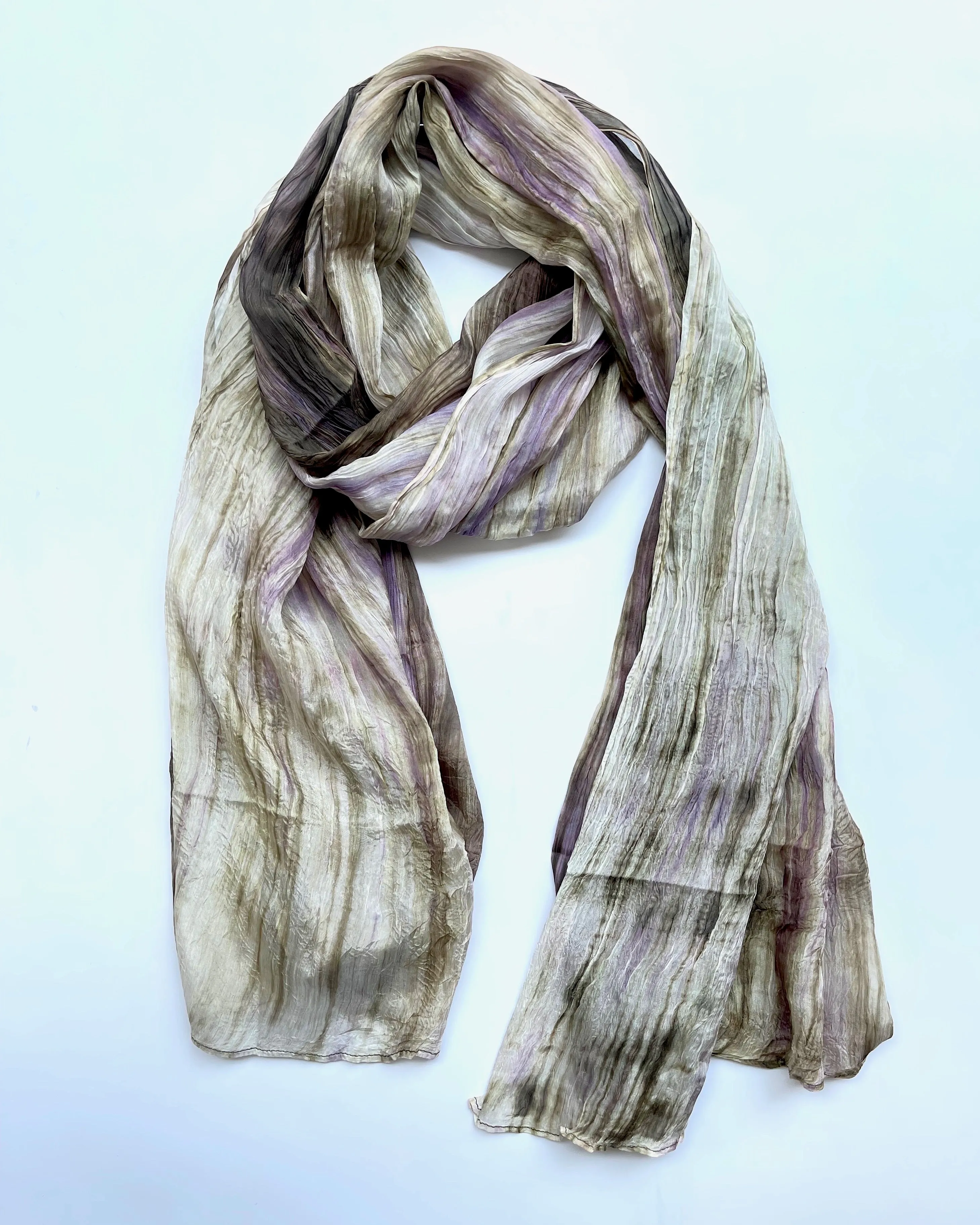 Silk Watercolor Scarves