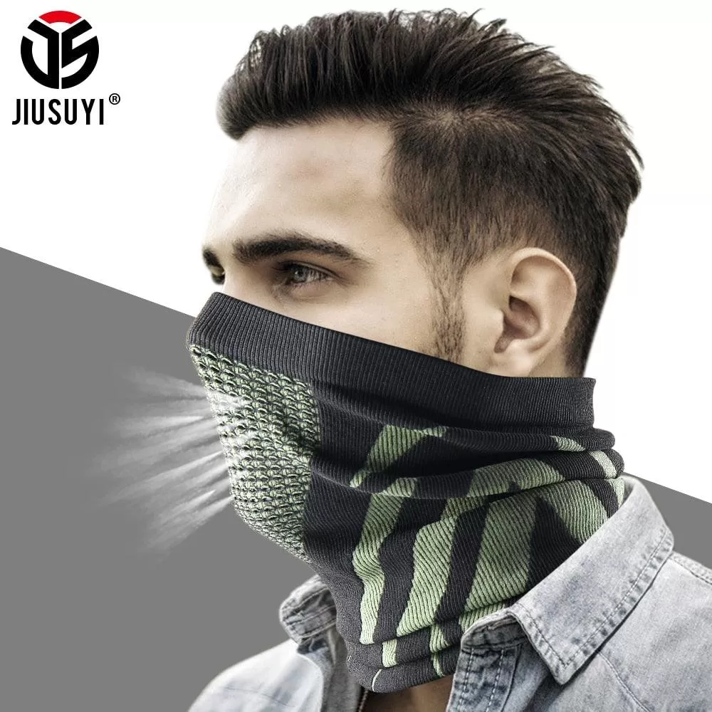 Soft Tube Bandana Mask Neck Gaiter Scarf for Half Face Covering