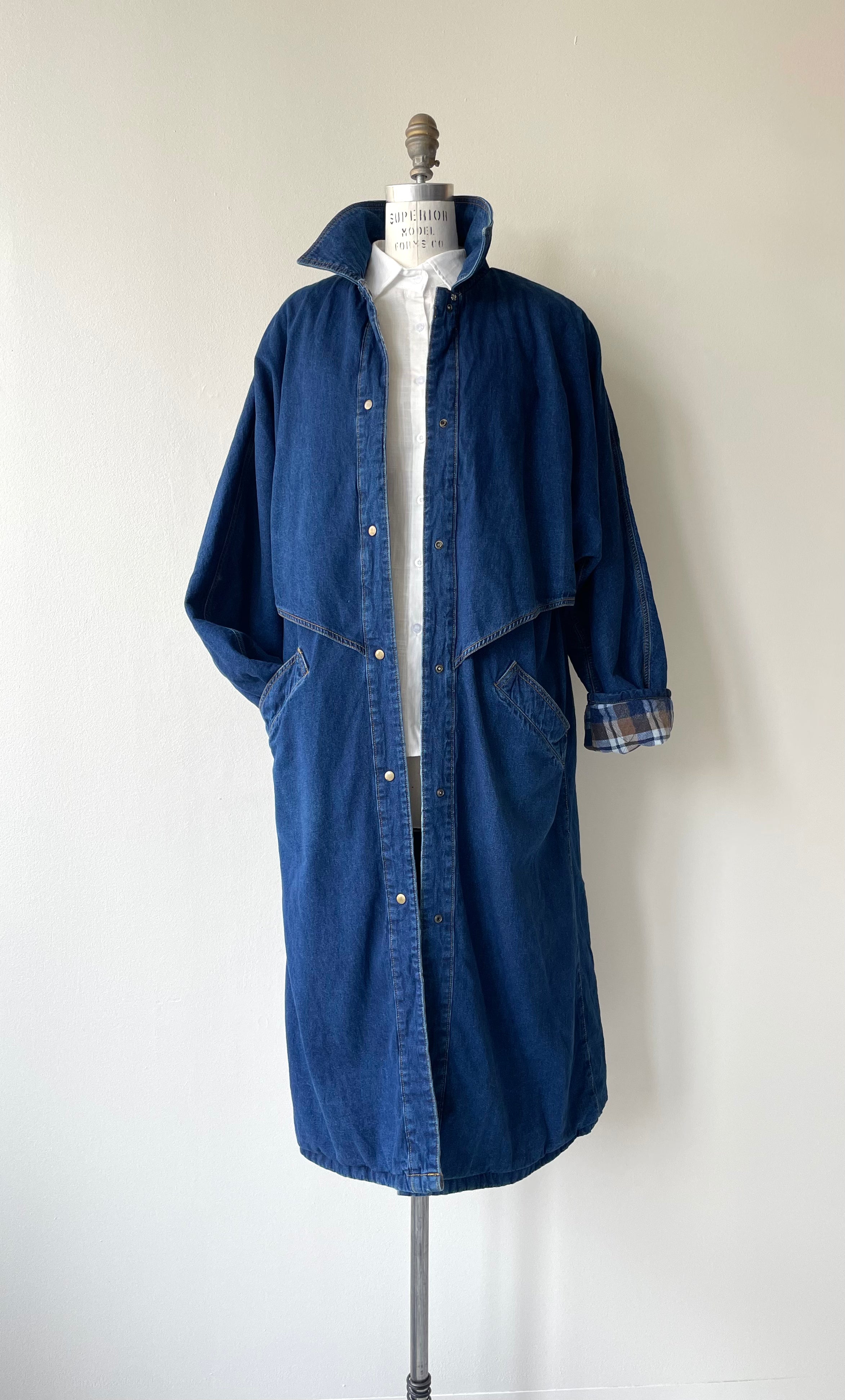 Spiegel Denim Coat | 1980s