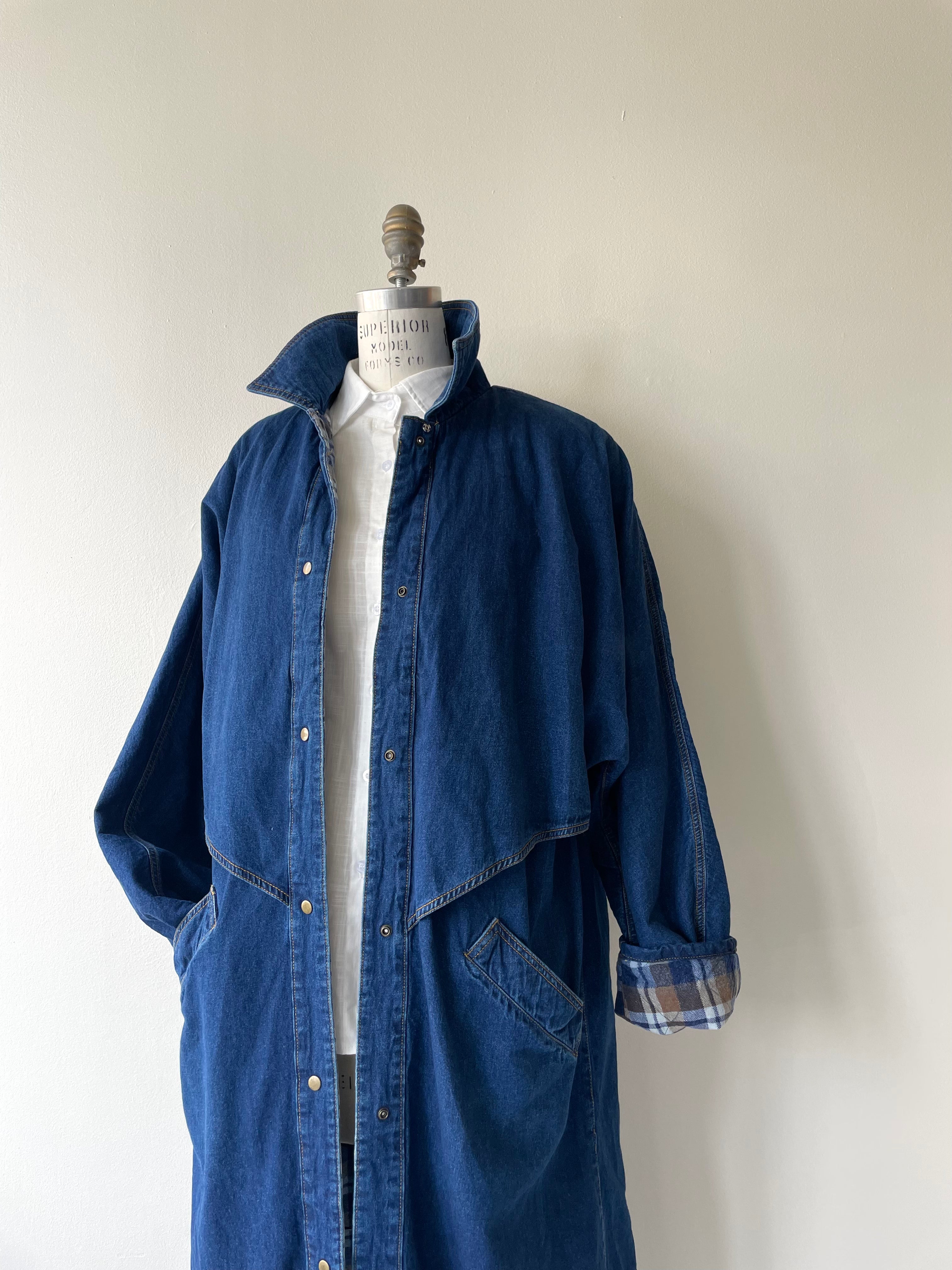 Spiegel Denim Coat | 1980s