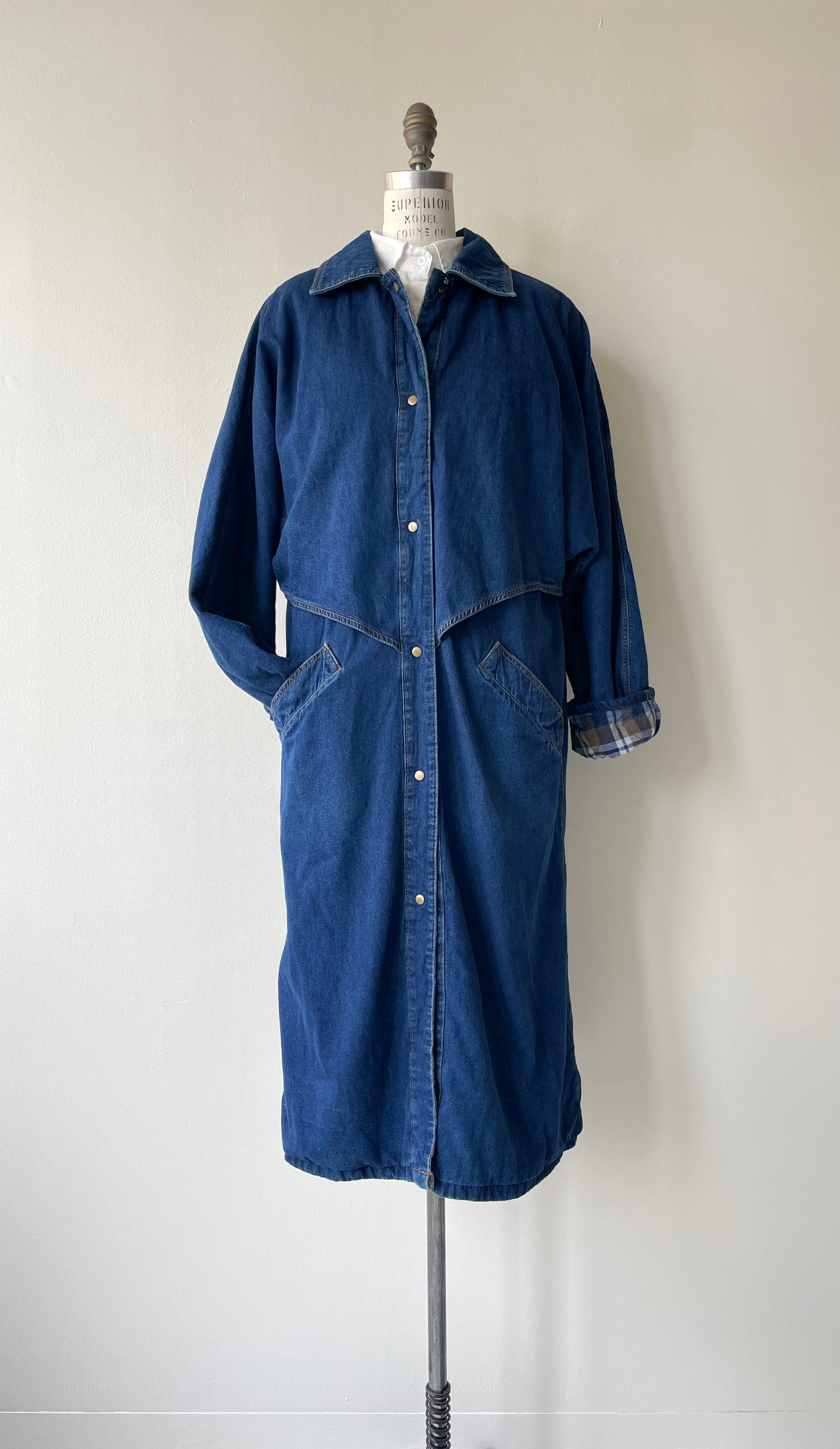 Spiegel Denim Coat | 1980s