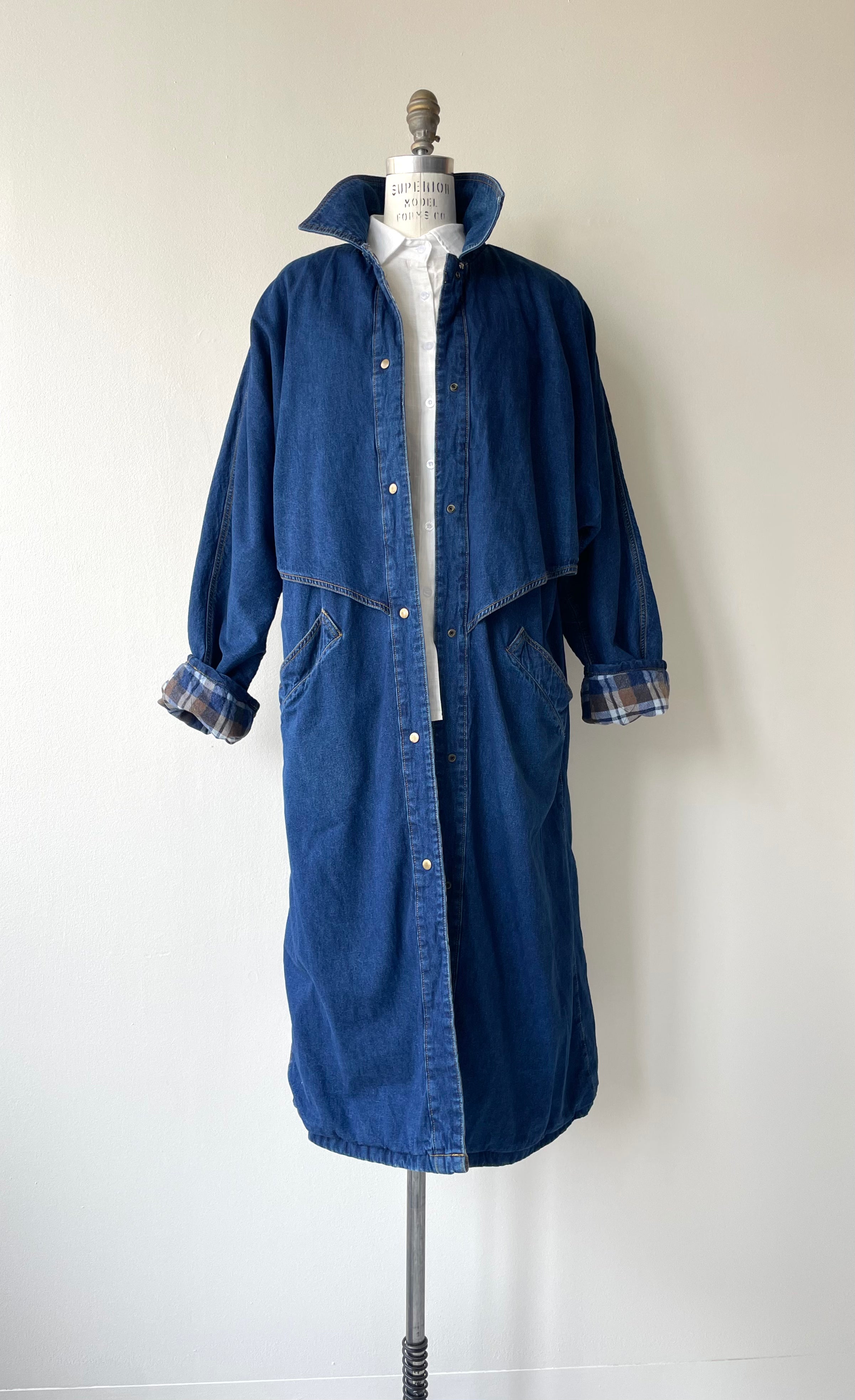 Spiegel Denim Coat | 1980s