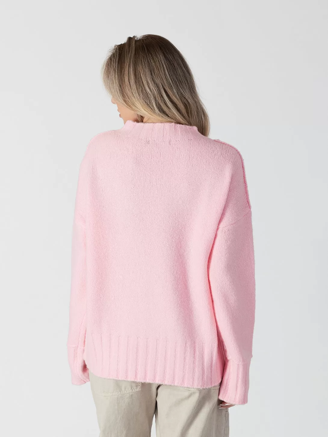 Tanya Sweater - Rose Pink