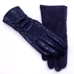 Tara Gloves in Navy