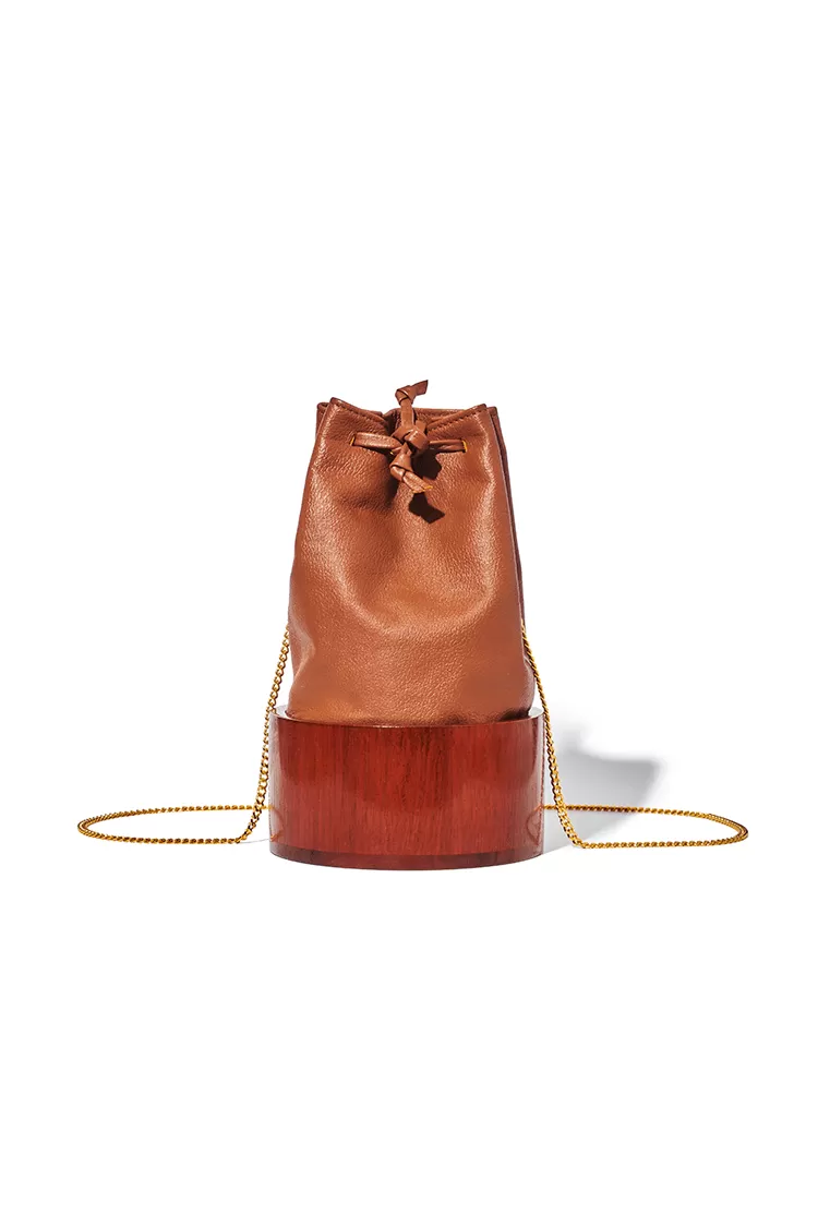 The Teak Bucket Bag