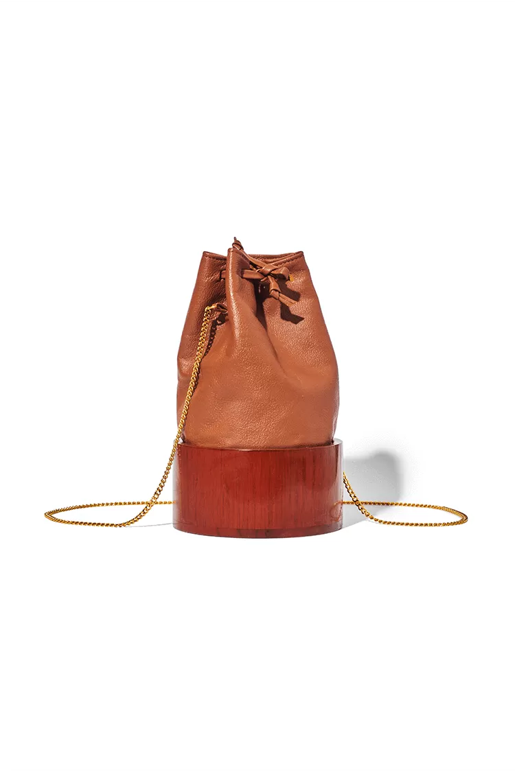 The Teak Bucket Bag