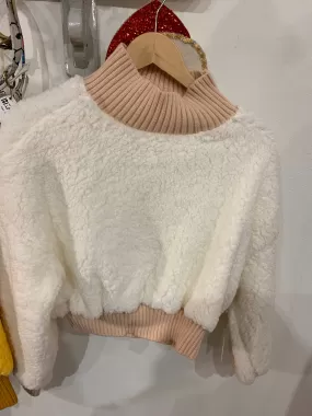 THINKABLE Teddy Sweater Creamsicle