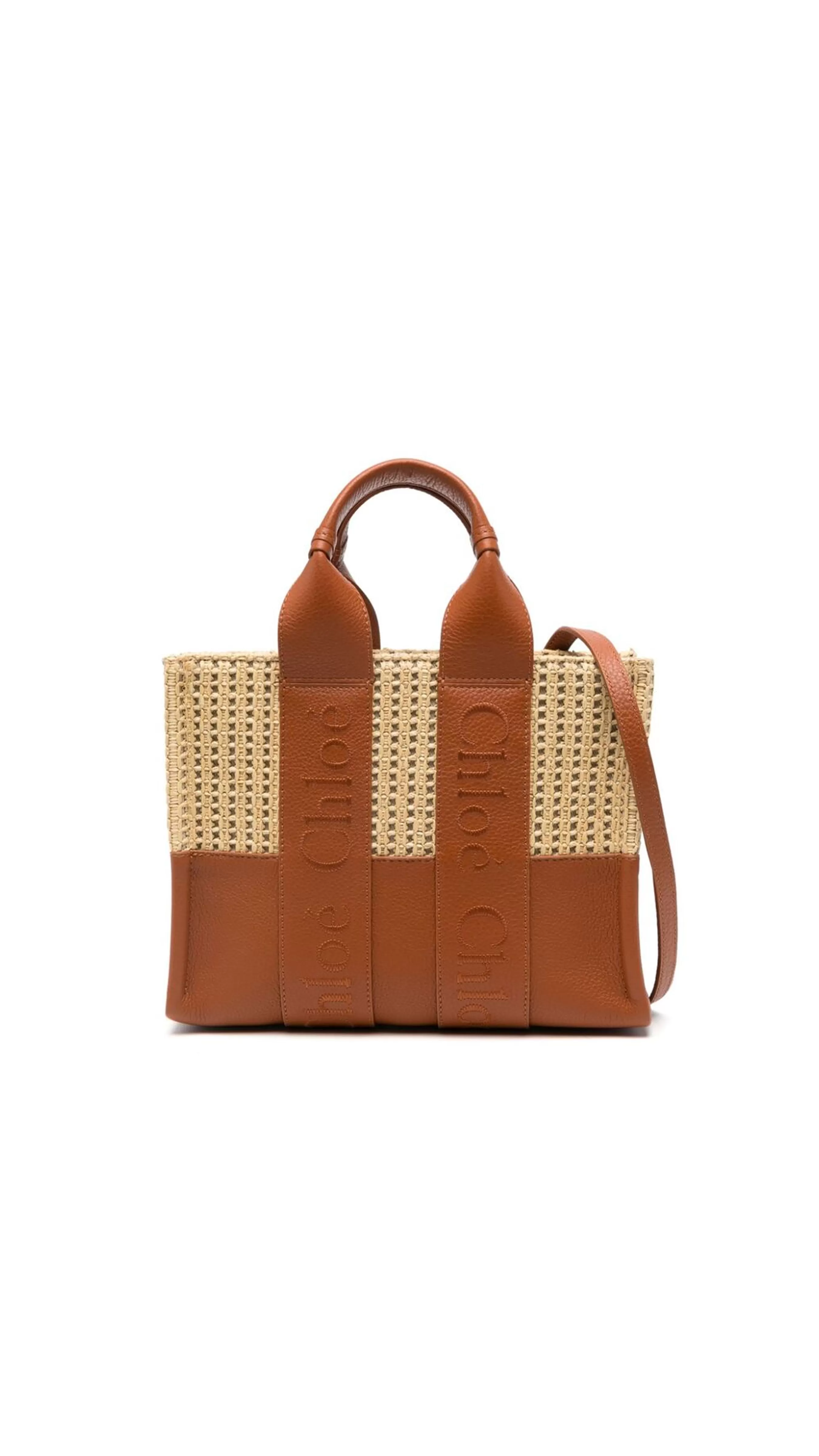 Tote Bags Raffia - Caramel/Brown