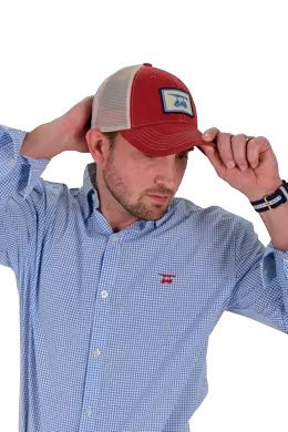 Trucker Hat - Crimson Red