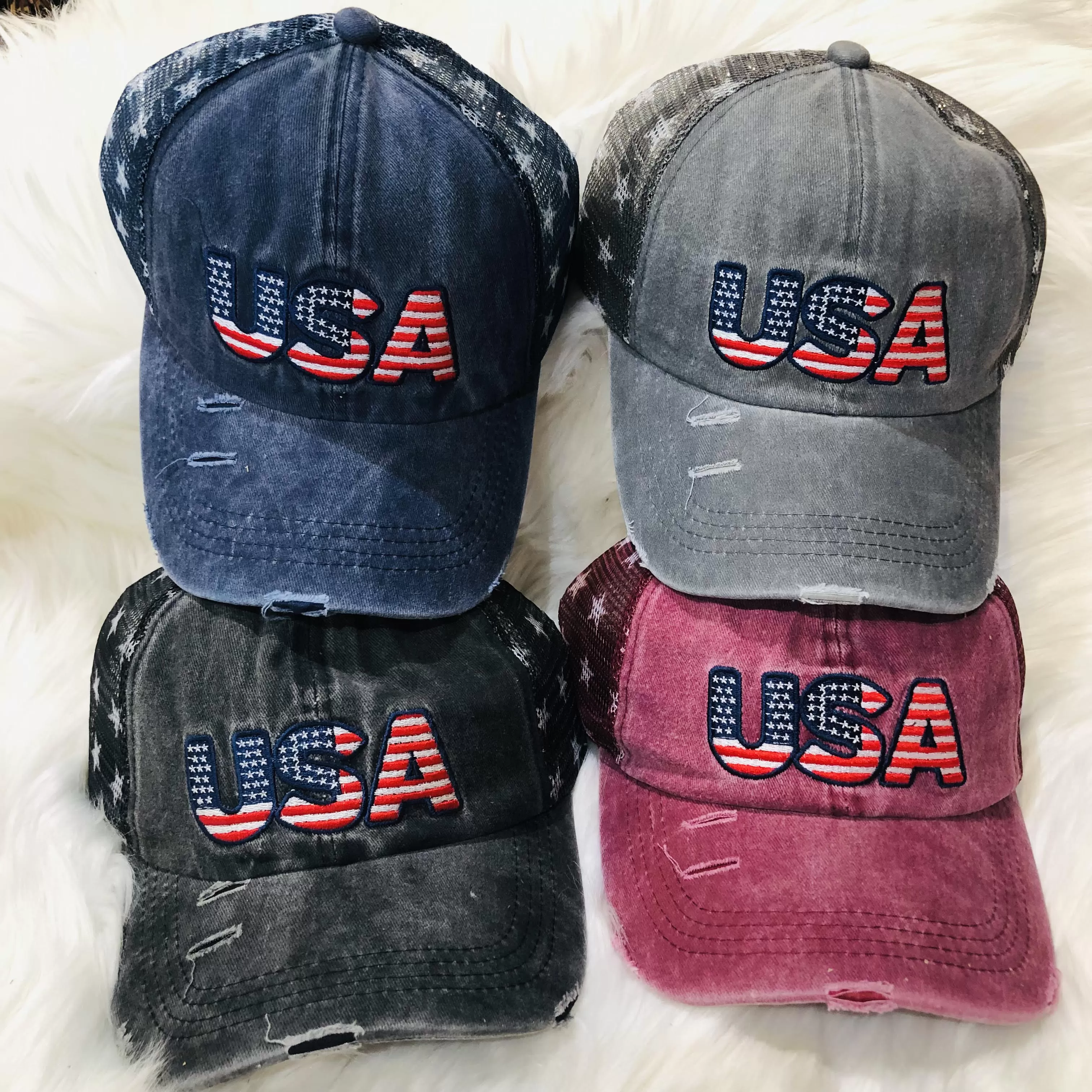 USA Stars Baseball Hat