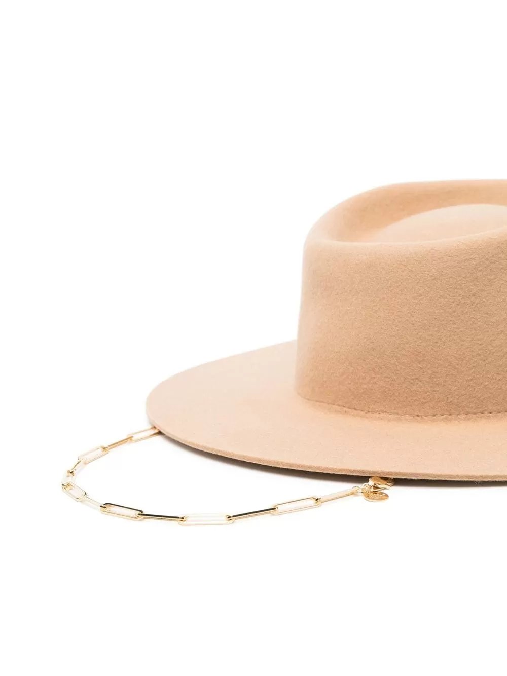 Van Palma Chain Detail Fedora Hat