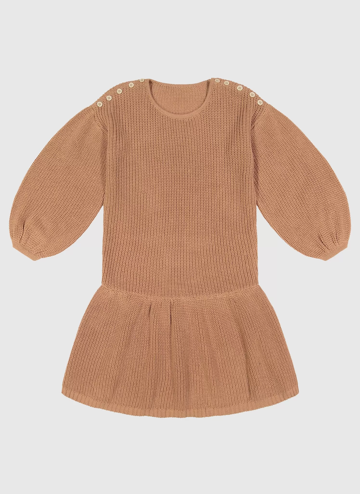 Vierra Rose Jenica Sweater Dress in Camel