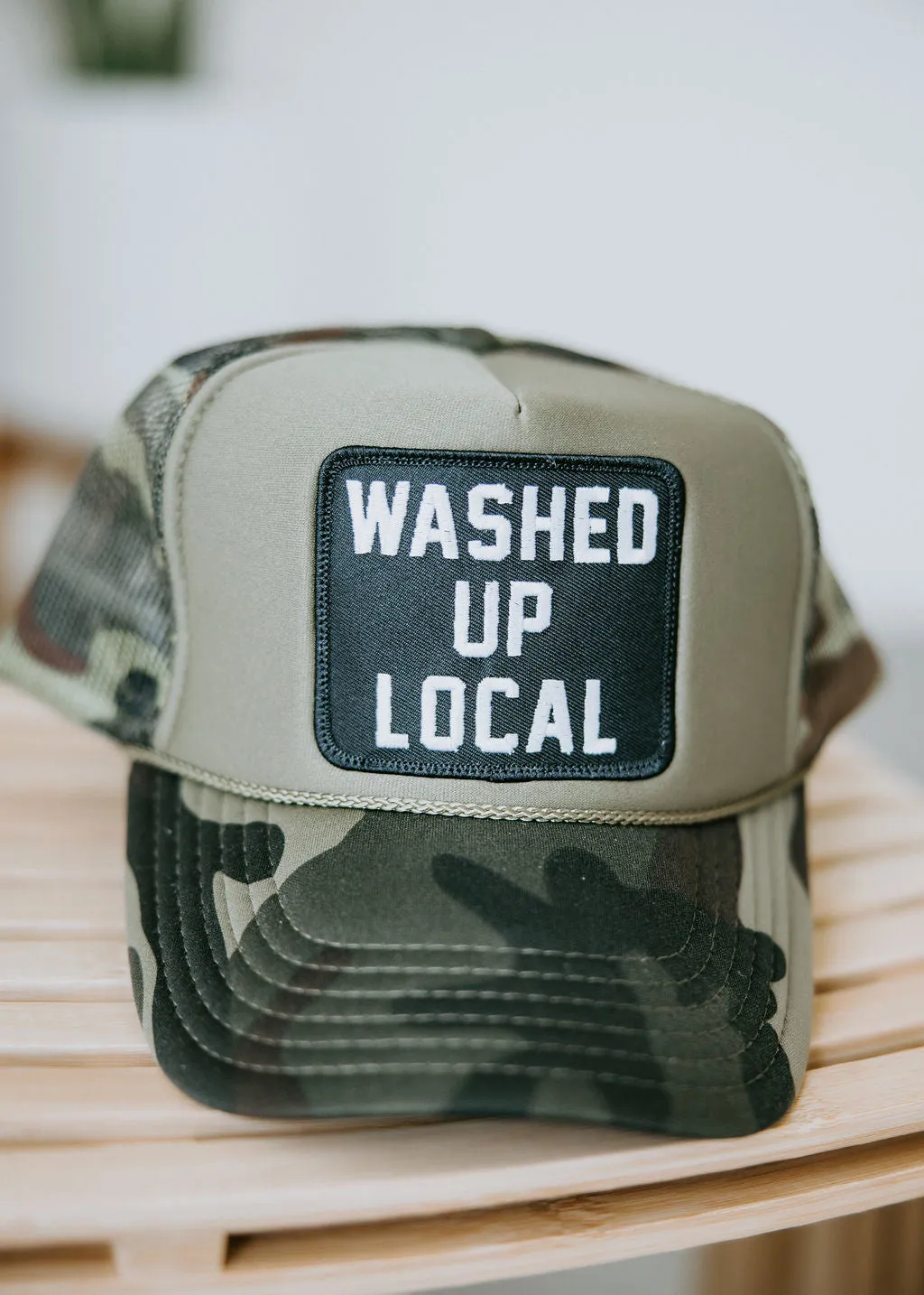 Washed Up Local Trucker Hat