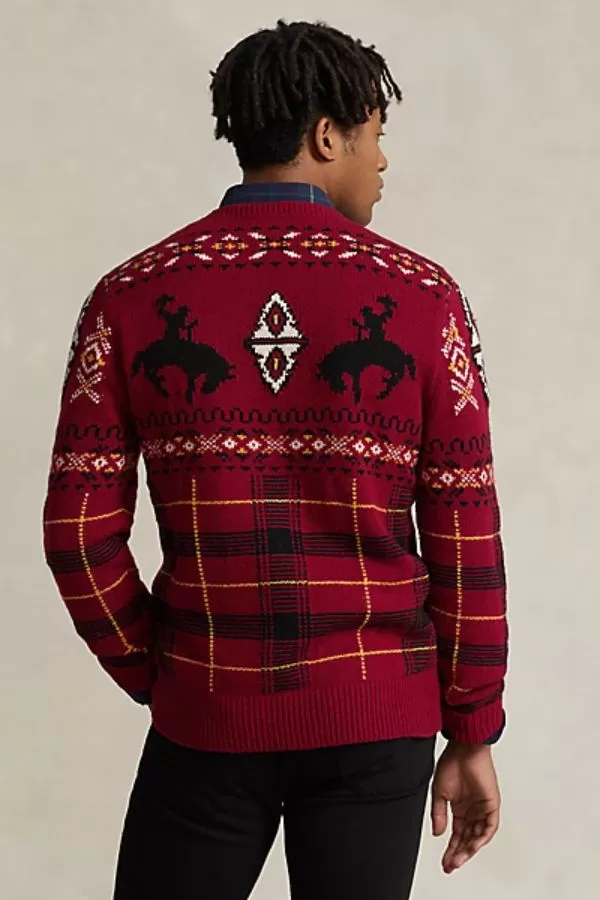 Western-Inspired Fair Isle Sweater