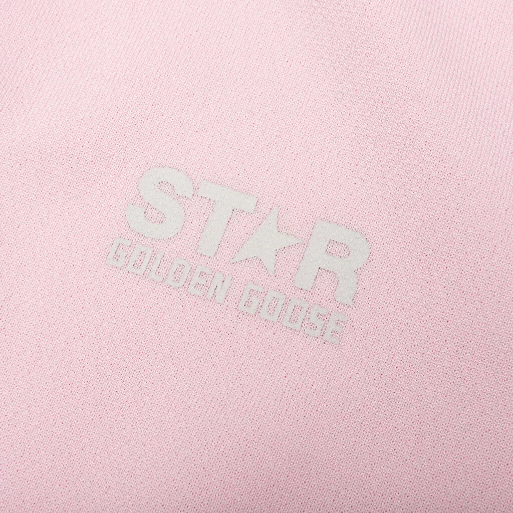 Women's Star Zipped Track Jacket - Rose Shadow