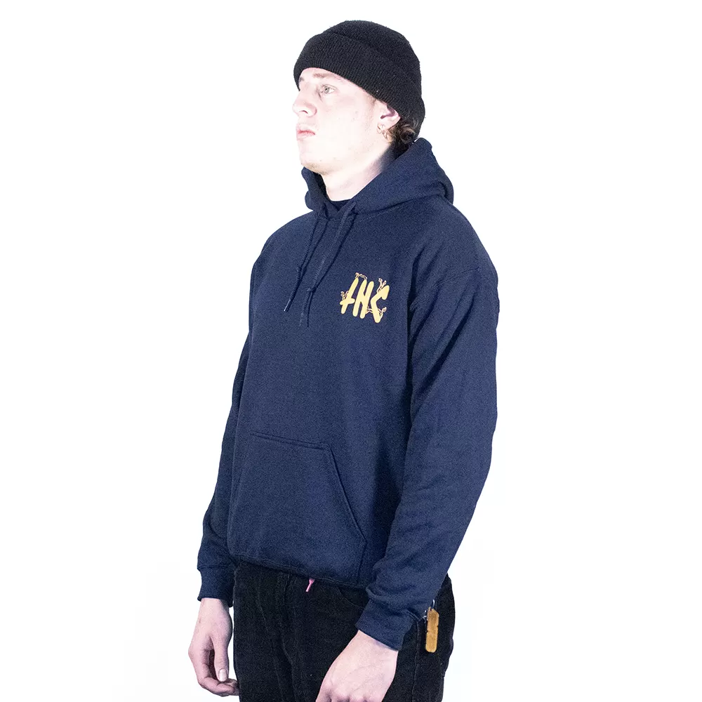 Worldwide Trippin Navy Hoodie