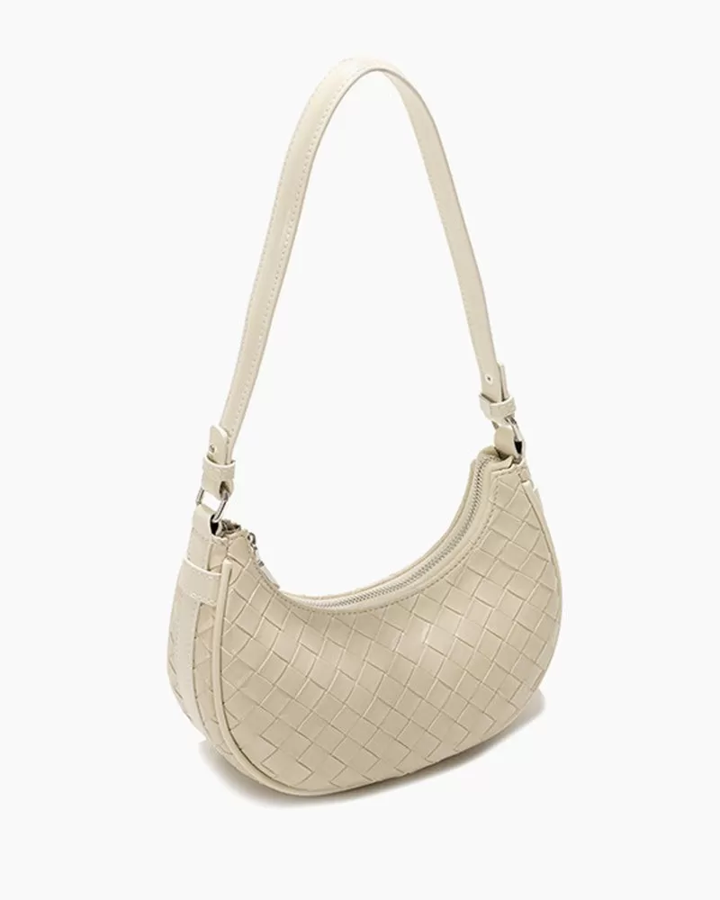 Woven Casual Tote Shoulder Bags