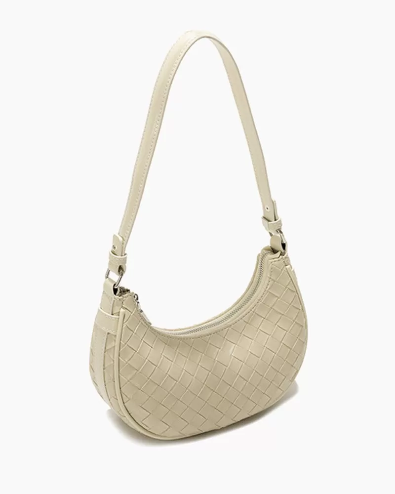 Woven Casual Tote Shoulder Bags