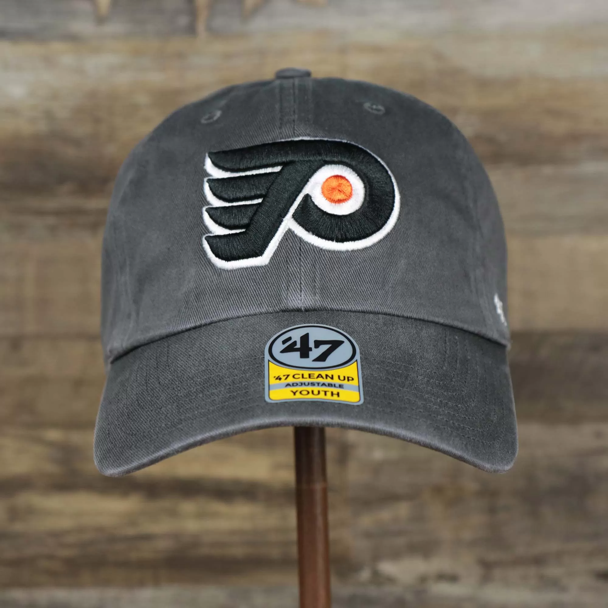 Youth Philadelphia Flyers Charcoal Dad Hat | 47 Brand OSFM